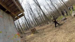 preview picture of video 'Extra Footage Battle Creek paintball NJ'