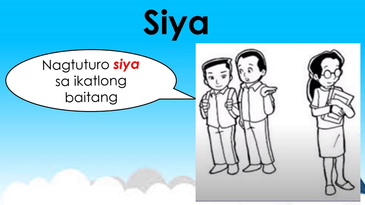 Putar video MELC Based Filipino 3/Panghalip Panao Ako, ikaw, siya. kami, tayo, sila sekarang MELC Based Filipino 3/Panghalip Panao Ako, ikaw, siya. kami, tayo, sila