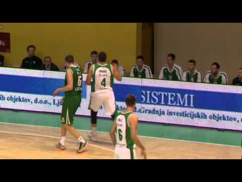 ABA Liga 2015/16, Round 18 match: Krka - Union Olimpija (2.1.2015)