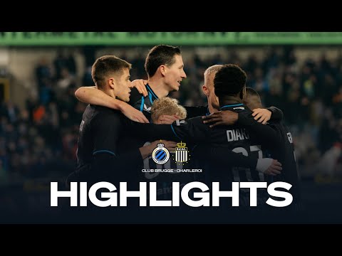 CLUB BRUGGE - SC CHARLEROI | HIGHLIGHTS | 2025-2026