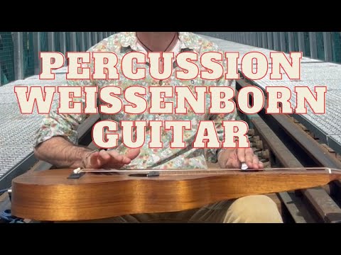 How to play Percussive Weissenborn Guitar- Lullaby Song#4