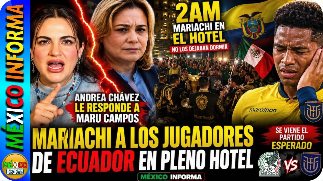 TÓMALA: ANDREA LE CONTESTA A MARU CAMPOS TRAS LAS DENUNCIAS PRESENTADAS. NO DEJAN DORMIR A ECUADOR.