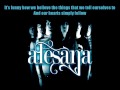 Alesana - The Wanderer (HD + Lyrics)