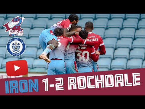 📺 Match action: Iron 1-2 Rochdale