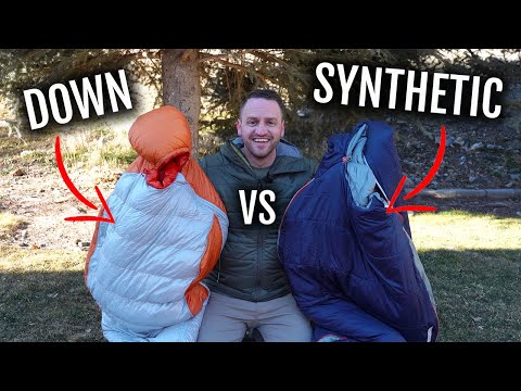 Which Is Better?! Down vs Synthetic Sleeping Bags!