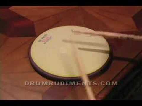 Drum Rudiments #33 - Double Drag Tap - DrumRudiments.com