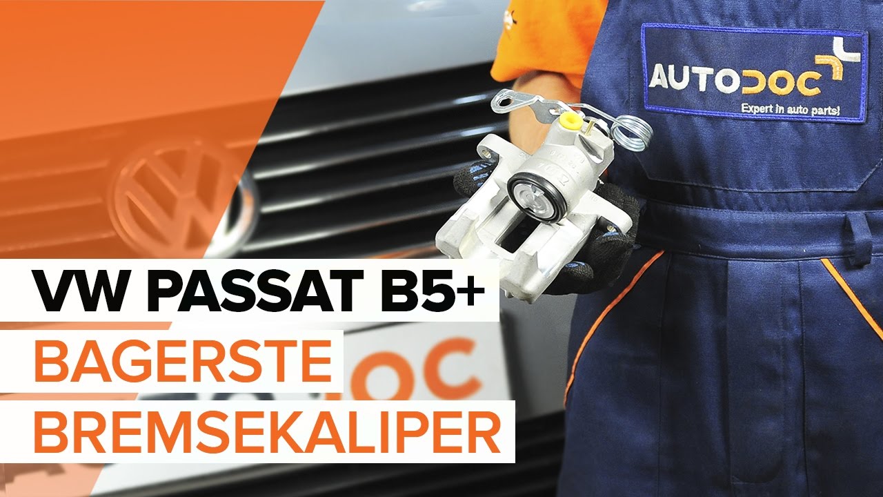 Udskift bremsekaliber bag - VW Passat B5 Variant | Brugeranvisning