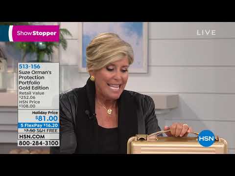 HSN | Suze Orman Financial Solutions for You 11.03.2018 - 09 AM