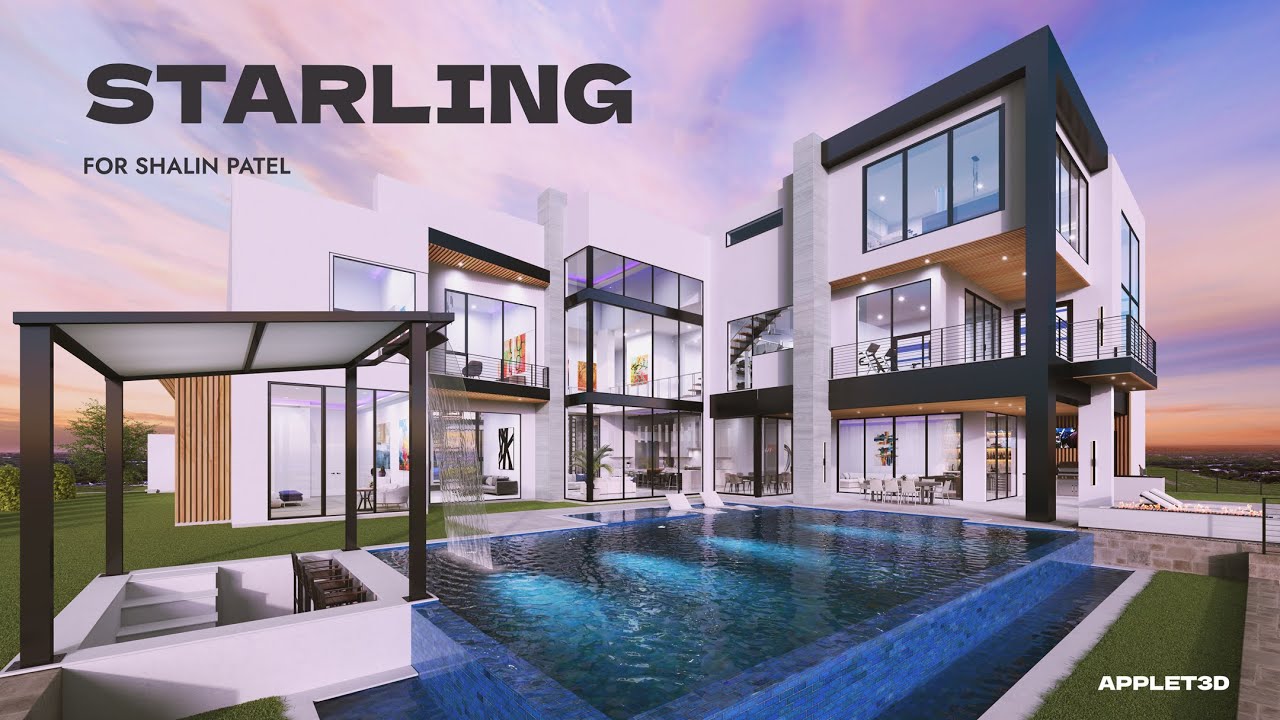 House Exterior & Interior | Starling by Applet3D