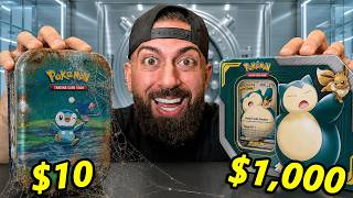 I Opened ALL My Rarest Pokemon Tins ($1,000)