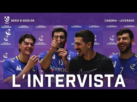 L'intervista | VOLLEY CASORIA - VOLLEY LEVERANO | Pallavolo Serie B