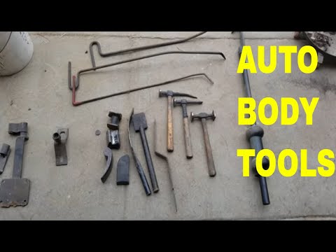 AUTO BODY WORK TOOLS I use in the videos. great info for DIY body work and beginners