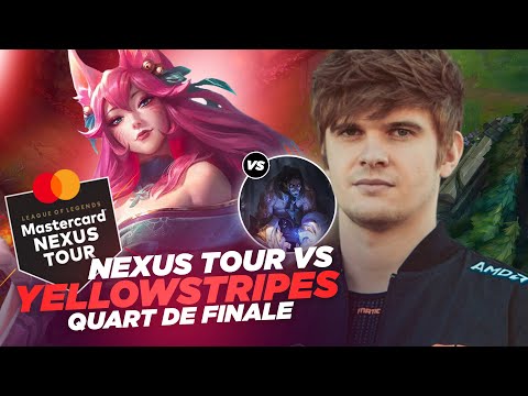 RHOBALAS : GAME 2 QUART DE FINALE MNT VS YELLOWSTRIPES - AHRI VS SYLAS | LOL FR