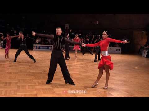 Ilja Kubrin - Daria Kolomizki GER | Rumba | WDSF GrandSlam Latin | GOC 2019