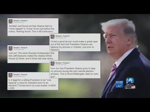 Trump claims Obama had his phones wiretapped; no proof cited