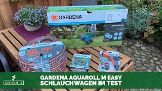 Gardena Schlauchwagen AquaRoll M Easy im Test inkl. Gardena Flexschlauch 50m