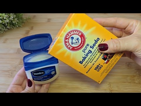 Mix Vaseline with baking soda and you'll never stop using this trick !