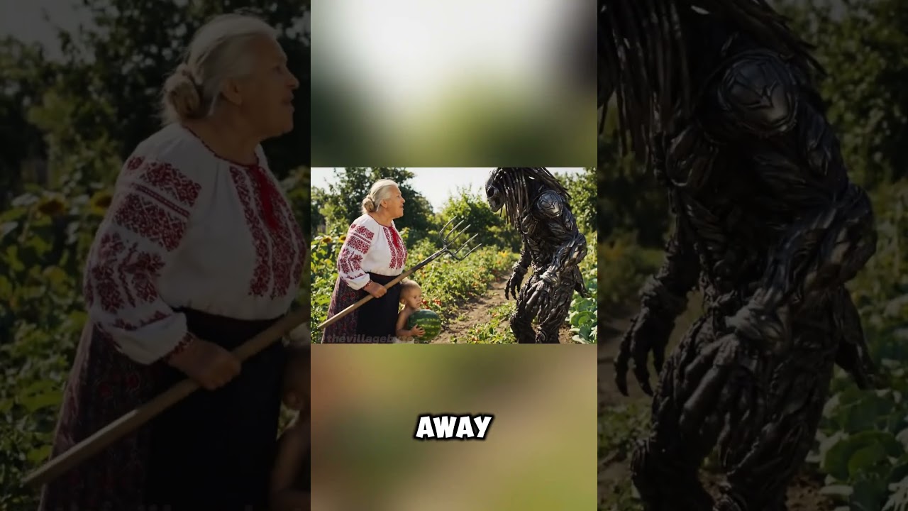 The Predator just met the Apex Predator 👵