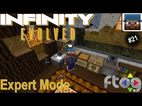 FTOG Expert Infinity #21 - Printing Silk Touch - (FTB Infinity Evolved expert mode Let's Play)