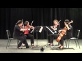 Philip Glass: String Quartet No.5, mvt 5