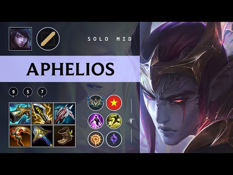 Aphelios Mid vs Diana - VN Challenger Patch 25.22