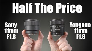 Video thumbnail for Sony 11mm f1.8 vs Yongnuo 11mm F1.8 - Best Wide Angle and Vlogging Lens by Mark Bennett's Camera Crisis