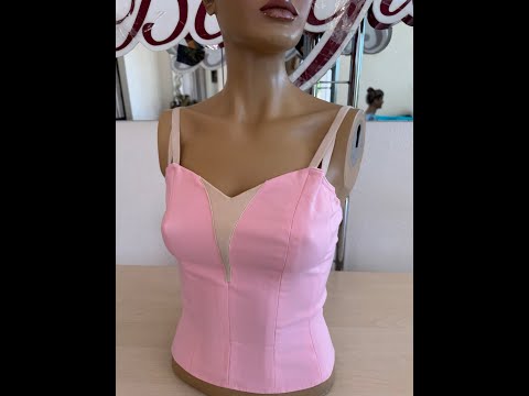 Basic bodice for the ballet tutu without decor T 0009 - video 23