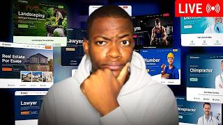 Ao Vivo: Como Conseguir Clientes e Vender Sites Lucrativos