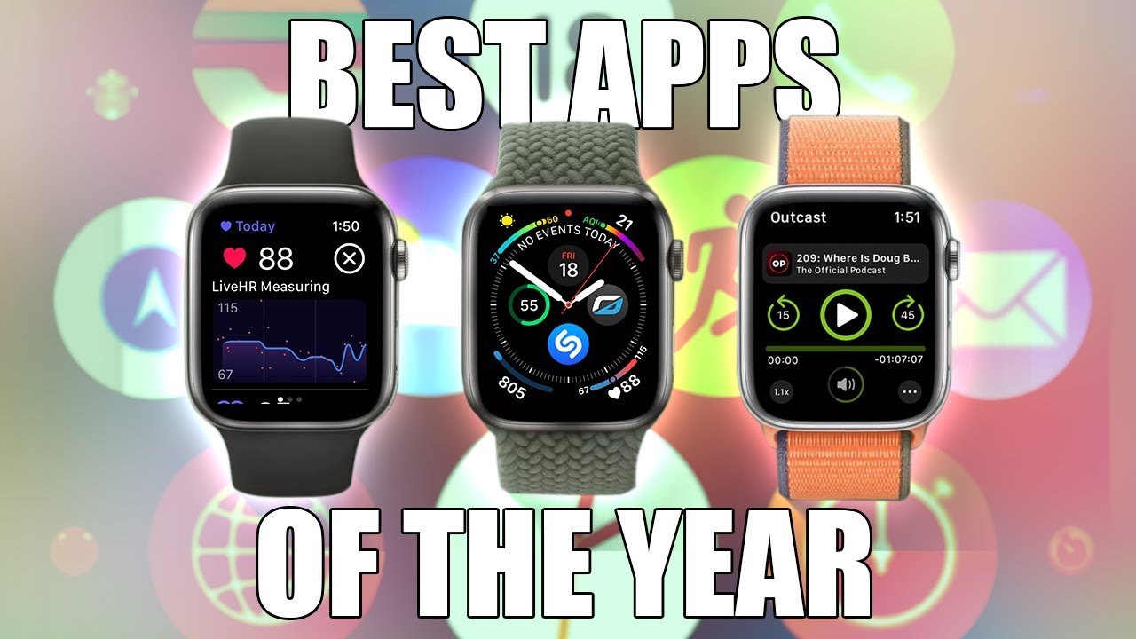 TOP 10 BEST Apple Watch Apps Of The Year