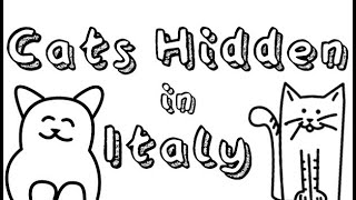 100匹の猫を見つけるゲーム【Cats Hidden in Italy】