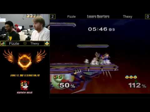 FAM1- Fizzle (Falco) vs. Thexy (Sheik) LOSERS QUARTERS
