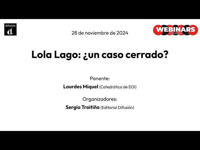 Vídeo relacionado con Lola Lago & Asociados. Enredados: 0