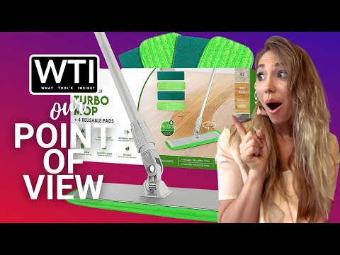 Turbo Microfiber Mop Cleaning System - WTI product video review