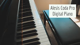 Video thumbnail for Alesis Coda Pro 88-Key Digital Piano Review by Consordini