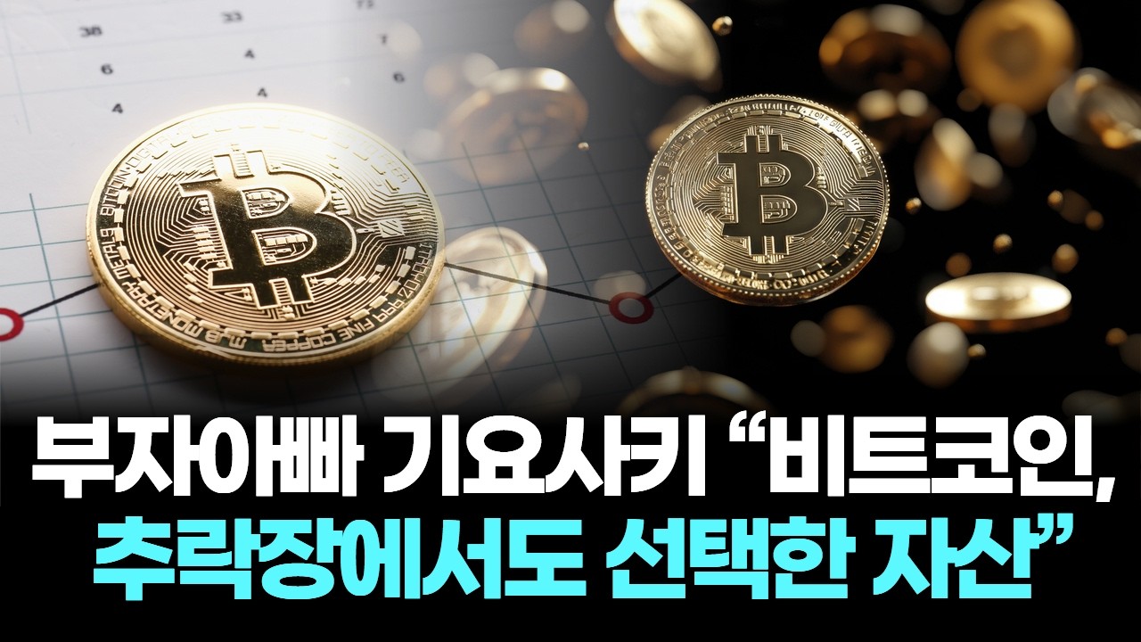 부자아빠 기요사키 “비트코인, 추락장에서도 선택한 자산”