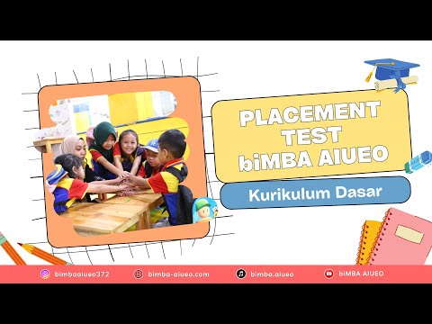 PLACEMENT TEST biMBA AIUEO