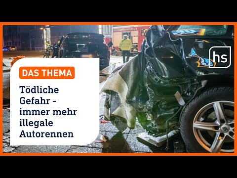Immer mehr illegale Autorennen: Was unternimmt die Polizei? | hessenschau DAS THEMA