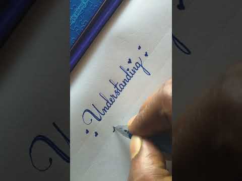 caligrafia supercursiva | escrita moderna #escrita #caligrafia #cursiva #arte #lettering