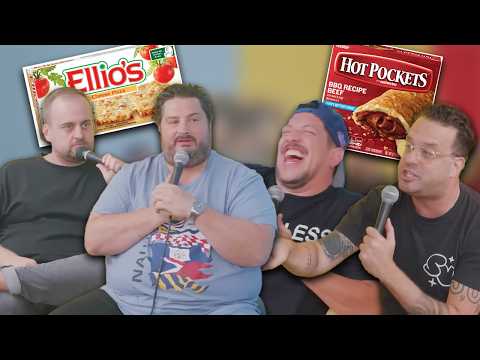 Hot Pocket Vs Ellio's Pizza | Taste Buds with Joe DeRosa and Sal Vulcano