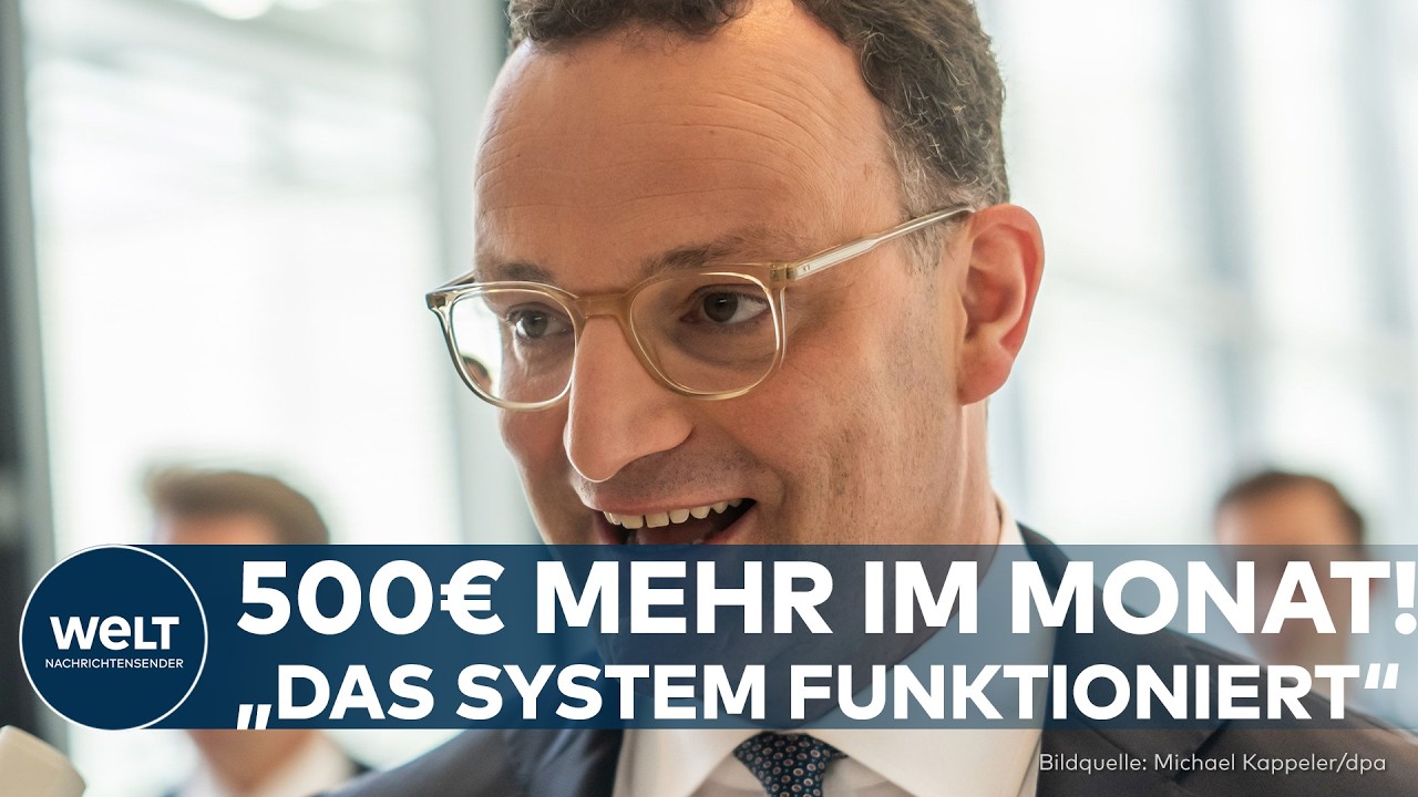 DEUTSCHLAND: 500 Euro mehr im Monat – Jens Spahn lehnt Verzicht auf Diätenerhöhung ab!