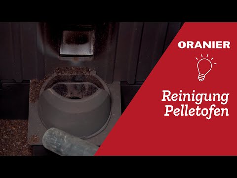 ORANIER - Pelletofen reinigen und Anzeige zurücksetzen