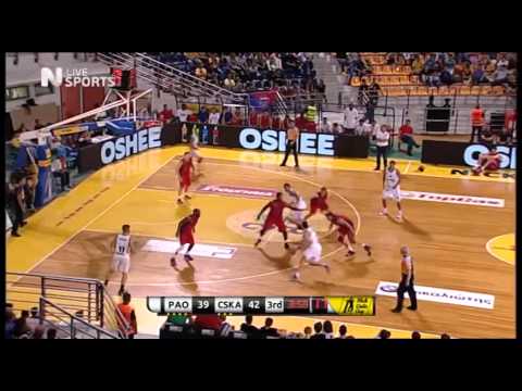 Panathinaikos B C.-CSKA 67 68 Nikos Galis Cup 2014