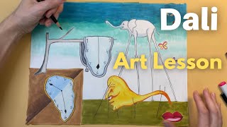 Salvador Dalí Art Lesson: Surrealism for kids & teachers
