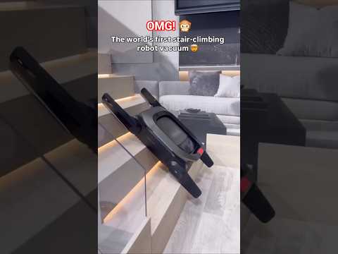 STAIR-CLIMBING ROBOT VACUUM - A World First