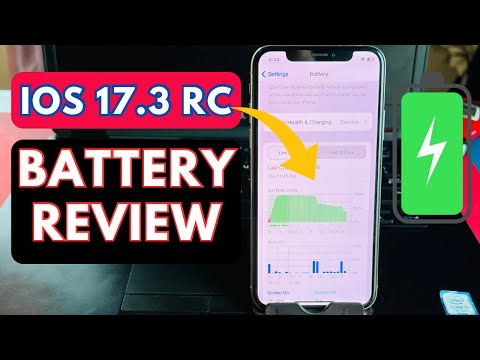 iOS 17.3 RC Battery Review !! iOS 17.3 RC Battery draining fast ?
