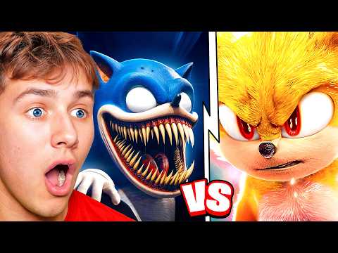 Reacting To SHIN SONIC vs SUPER SONIC (The Sonic Tapes)