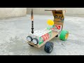 How To Make A Diy Matchbox Tractor With DC Motor Made At Home Science Project