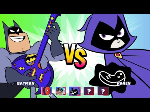 Teen Titans Go: Jump Jousts 2 - Batman and Raven in Battle of the Cowls (CN Games)