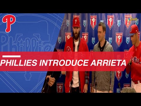 Phillies introduce Jake Arrieta