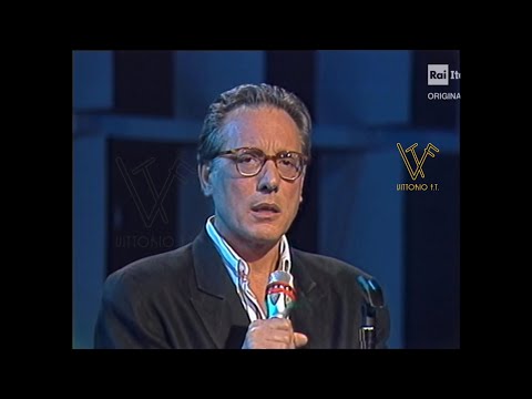Enzo Jannacci - «Se me lo dicevi prima» • da "Via Teulada 66" (spezzone - 1989)